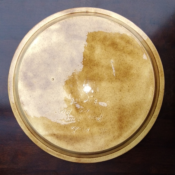 Vintage Cherry Pie Dish, Vintage Pie Dish with Lid, Southern Cherry Pie Plate - Picture 2 of 3